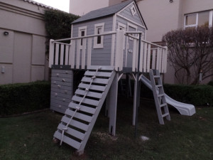Outside Accessories Deck on Side