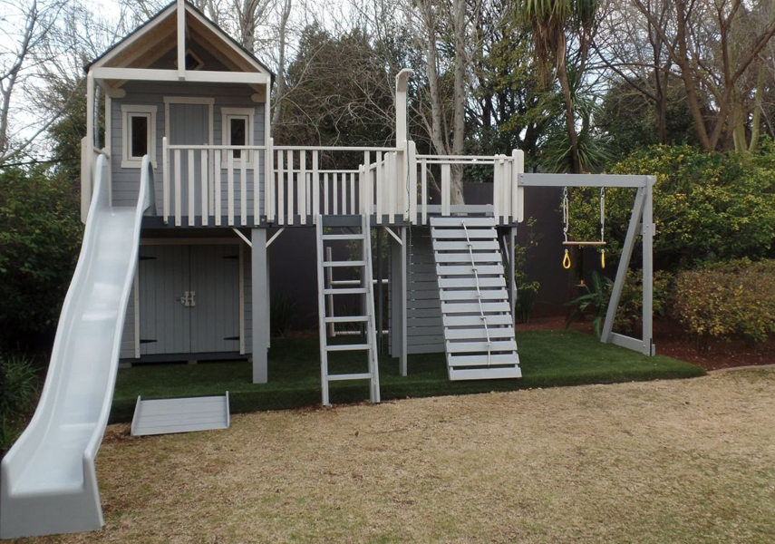 new16 BCW Play Structures- Jungle Gyms, Playhouses, Treehouses